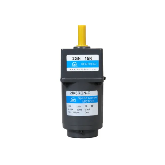 2RK6GN 6W AC Variable Speed Forward Reverse Reversible Synchronous Gearmotor with Controller and Single Phase Geared Reduction: Detailed Information