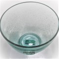 Brand Logo Recycled Glass Big Fruit Glass Bowl