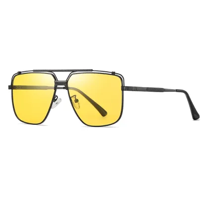 Polarized Sunglasses Men's Double Bridge Sunglasses