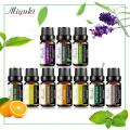 10ML 12Flavor Floral Essential Oil for Diffuser Aromatherapy Oil Pure Aroma Oil Lavender Tea Tree Oil Help Sleep