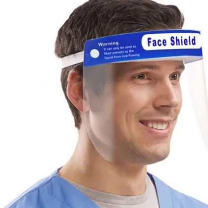 PET material Waterproof Face Shield