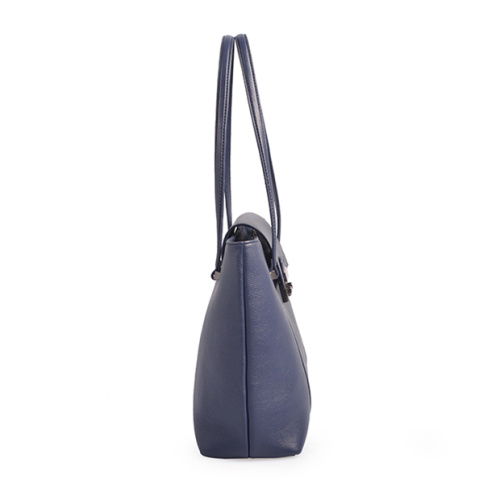 Borsa a tracolla Darley Medium Polly in morbida pelle blu