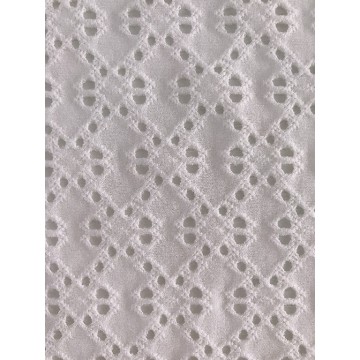 Enkele jacquard gebreide oogjes