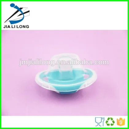 Durable safe food grade silicone soft clips pacifier