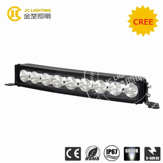90w wholesale cree led light bar, truck led lights, 90w curved light bar for offroad/excavators/tractor