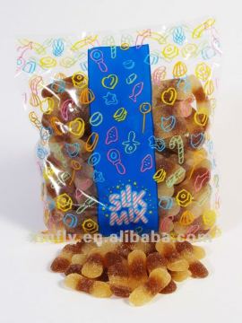 sugar coated Bone shape gummy candy