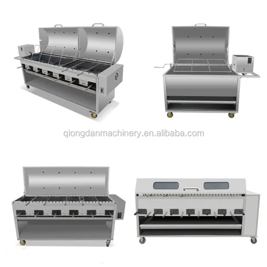 Electric Grill Machine for Meat and Vegetable Kebabs, BBQ Lamb, Sheep Leg, Fish, Pig, Chicken - Restaurant Use for Sale