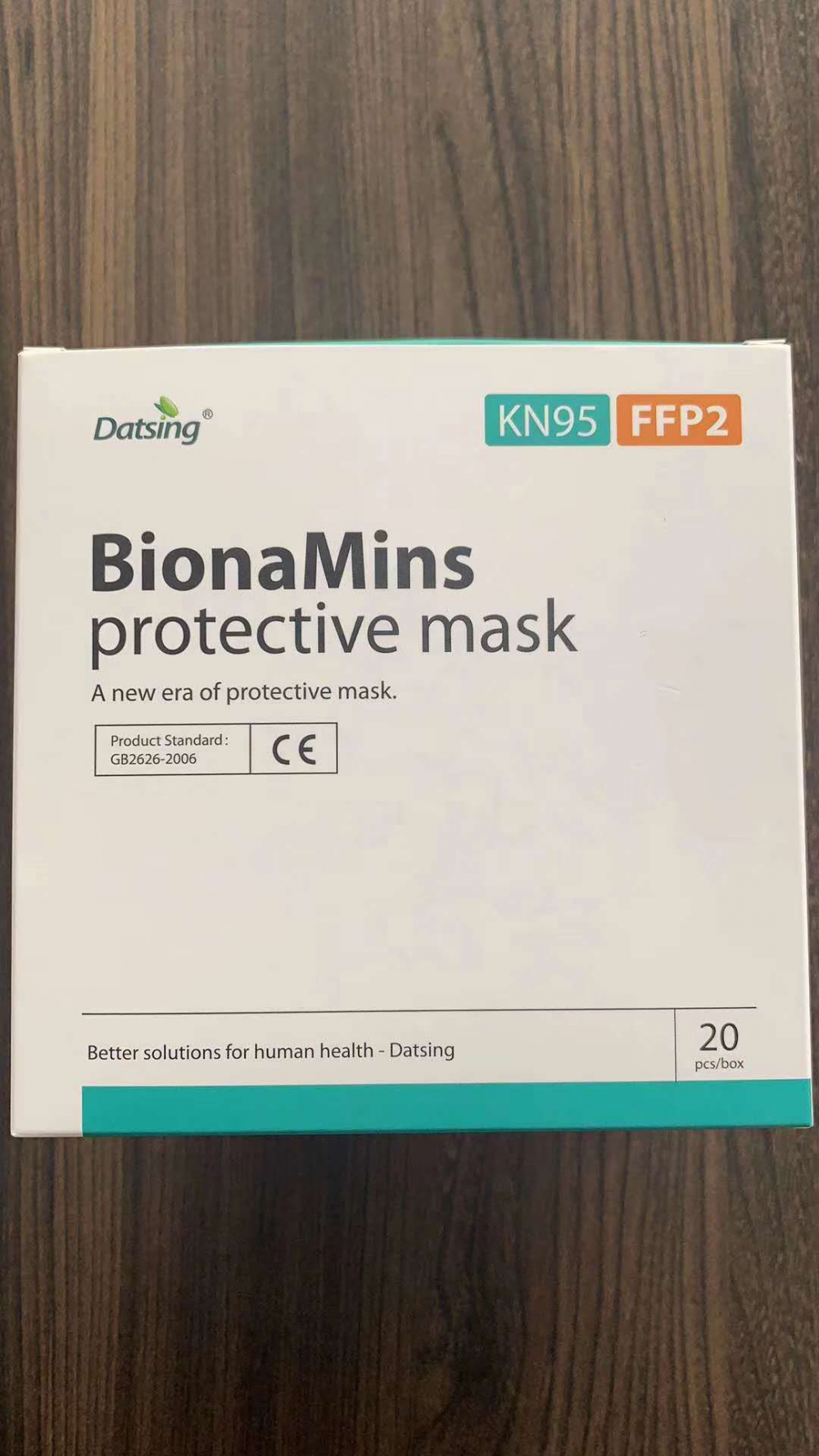 Bionamins قناع واقية KN95 CE GB2626-2006