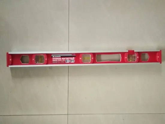 Aluminium Reinforced Frame Plastic Spirit Level