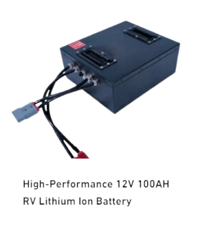 Batteria ionica di litio da 12 V 100 ah per sistema solare