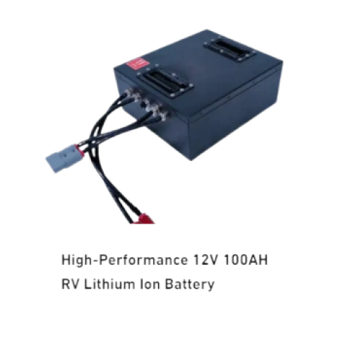 Batterie 12V 100AH ​​Lithium Ion pour le système solaire