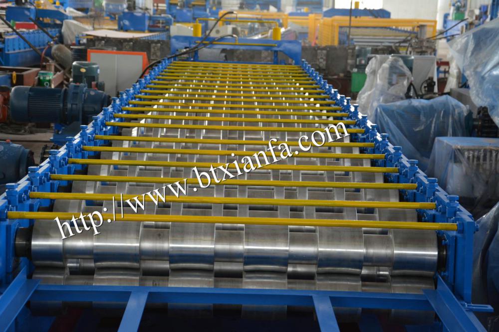 Botou Galvanized Iron Roof Sheet Making Machine Good Price