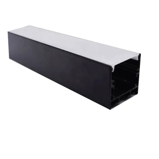 Custom Black LED Strip Diffuser Channel