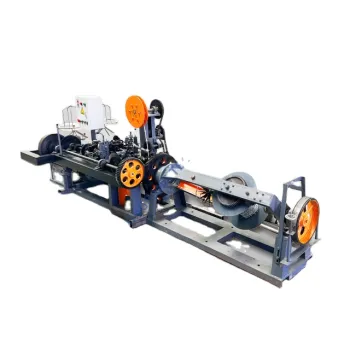 CS-A Galvanized Steel Double Wire Barbed Wire Making Machine