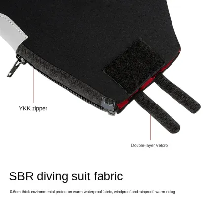 Hot Winter Cycling Gloves - Windproof, Rainproof, Reflective Bicycle Gloves