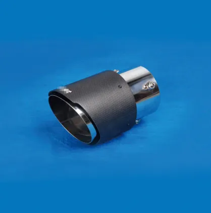 Yoshimura M Sport Carbon Fiber Exhaust Tip for AK Cover - Off-Road Vehicle Modification