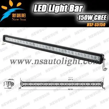Cree led bar light,new 120w single row off road led bar discovery trx