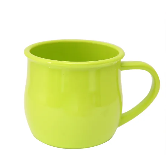 Wholesale Durable Promotion Gift Plastic Couple Tooth Cup Water Paunch Mug