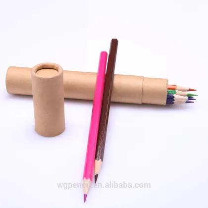 7 colored pencil set/school pencil with customized pencil gift box