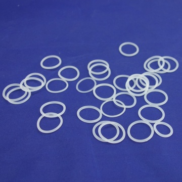 CS 1mm OD 4-40mm White Food Grade Silicon Rubber O-Ring Seals Gasket