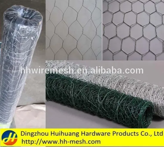 hebei hex wire mesh green chicken wire netting