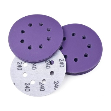 5 Inch 8 Holes 180 Grit Sanding Discs for Random Orbital Sander