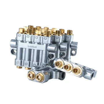 Customized CNC Machine Lubrication System: 2/3/4/5Ways Volumetric Grease/Oil Piston Distributor Value Manifold Block
