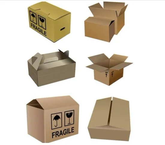 Custom Square Shape Corrugated Paper Boxes For Packaging And Storage Food