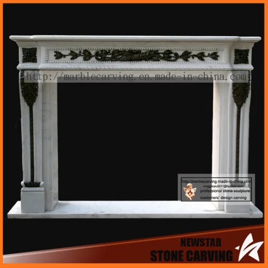 Factory Direct Fireplace of Marble, Stone Fireplace