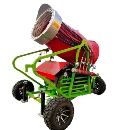 Outdoor Snowflake Machine: Creating Realistic Snowfall with Snow Spraying Technology