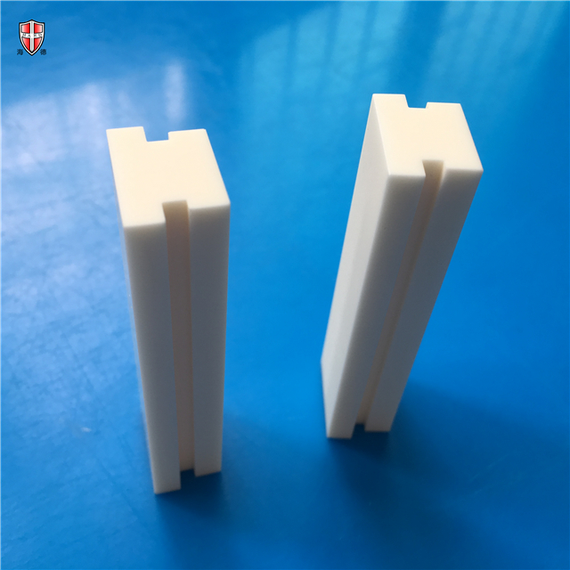 dry pressing forming 99 alumina ceramic guide block