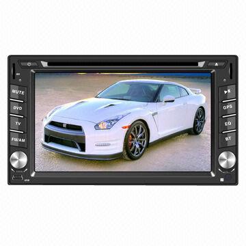 2-Din Universal Car DVD Player with 6.2-inch Digital Display