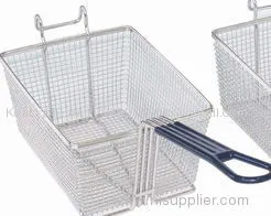 Chromeplate Frying Baskets Tinplate Frying Basket Non-toxic 
