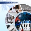 باتری لیتیومی قابل شارژ 4PCS 1.5V AAA 1300mWh USB-C