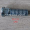 L45mm lengte knurled wiel studs