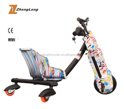 100w 12v Mini Drift Trike 3-Wheel Drift Scooter for Kids