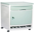 Plastic bedside cabinet for patient