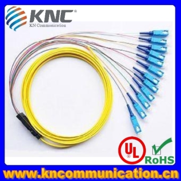 LC 12 colors Fiber Optic Pigtails