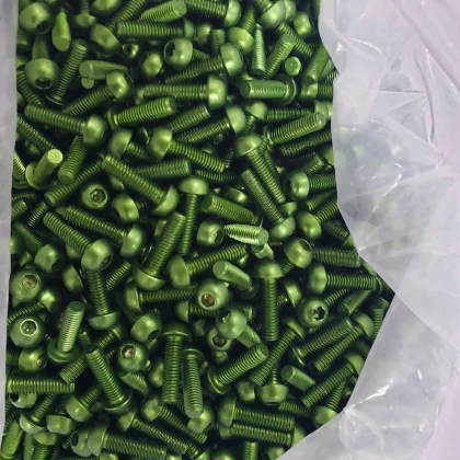 Widely used aluminum machine screws set screws