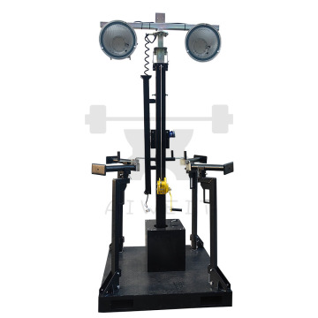 7M Mobile Light Tower with LED Lamps and 6.5KW Diesel Generator