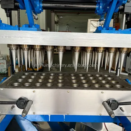 Cornetto Cone Maker: Automatic Waffle Ice Cream Cone Making Machine