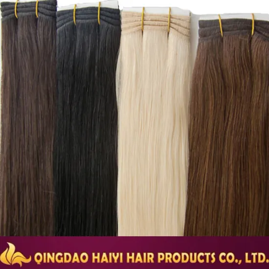 New Arrival 100 European Remy Virgin Human Hair Weft