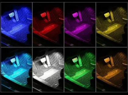 RGB Colorful LED Decoration Light for Car Interior and Foot Wells