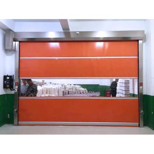 ရေဒါ PVC မြန်နှုန်းမြင့်တံခါးကို Pintu Kecepatan Tinggi