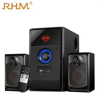 Wholesale 2.1CH Home Theater System with Wooden Subwoofer and Bluetooth Speaker