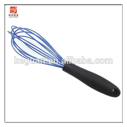 WP-038B plastic handle stainless steel egg whisk