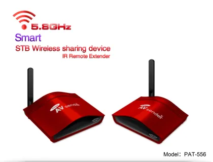 PAKITE 300 Meter 5.8GHz digital RCA/AV Signal Extender Wireless AV Sender