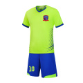 Uniforme de treinamento de equipe de esportes de camisas de futebol personalizadas