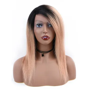 wholesale 100% unprocessed virgin human hair 1b 27 ombre color human hair wig
