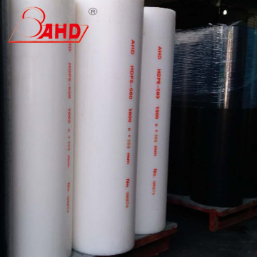 White Diameter from 15 to 500mm Plastic HDPE Rod